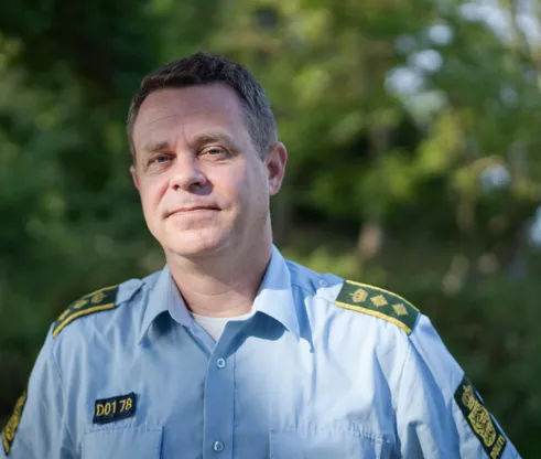 Repræsentanter fra politiets administrative center. Billeder må bruges i omtale af PAC